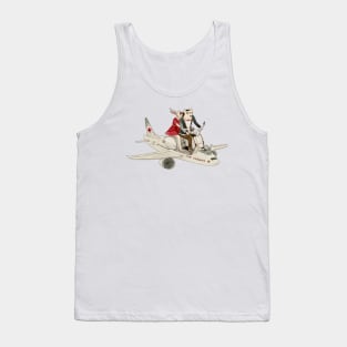 Cat and Wolf hit the road Tank Top